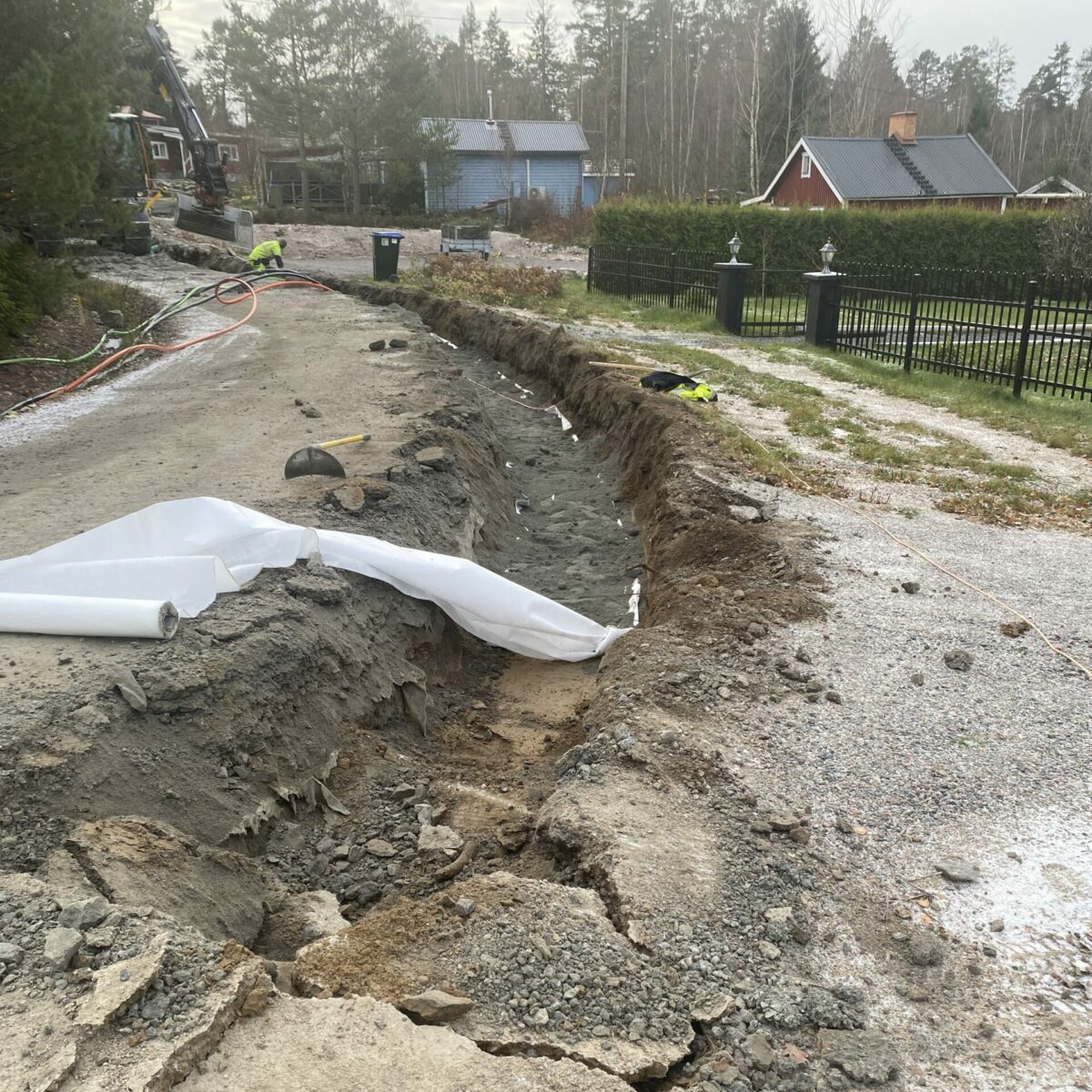 Färdigställning väntar i Kullersta